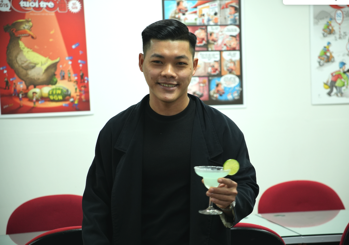Buổi học phỏng vấn thú vị với bartender đoạt giải quốc tế Nguyễn Thanh Quang- Ảnh 3.