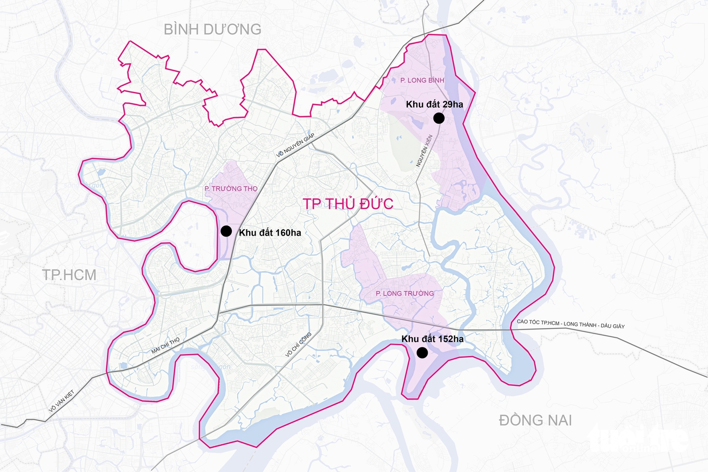 Hiện trạng khu đất cảng Trường Thọ, nông trường dừa ở Thủ Đức sẽ làm đô thị nén - Ảnh 8.
