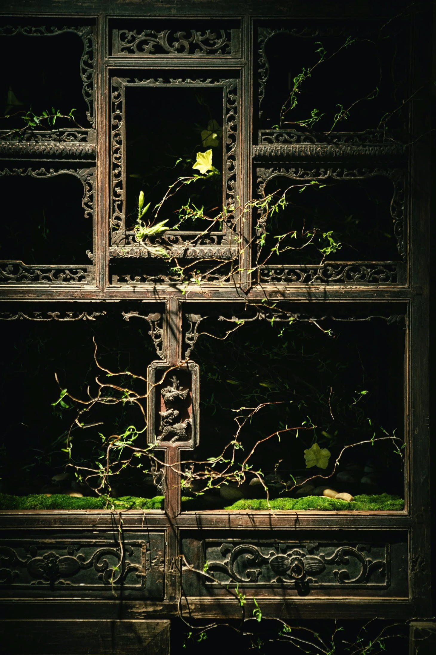 Mê mẩn vườn hoa Ikebana đầy ‘khí chất’ của nghệ nhân Đỗ Thị Thu Phượng - Ảnh 4.