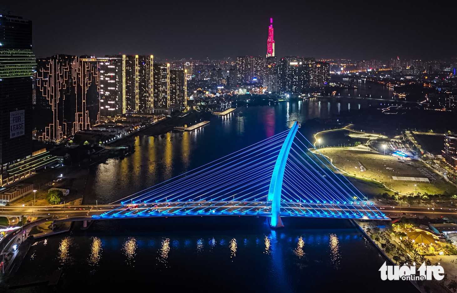 Cầu Ba Son rực rỡ, cầu nối các đô thị hiện đại hai bờ sông Sài Gòn - Ảnh 11.