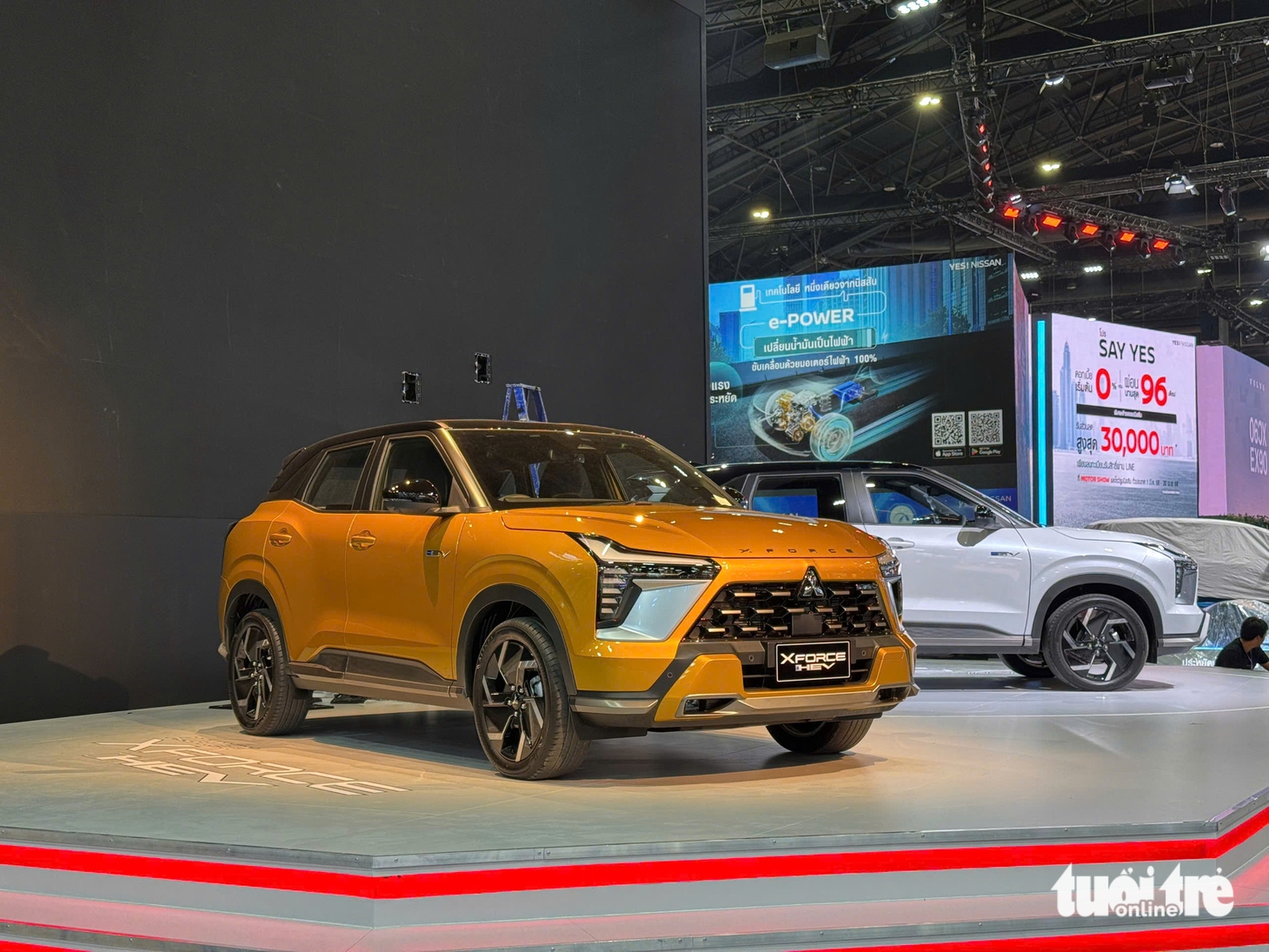 Mitsubishi Xforce HEV có gì: 114 mã lực, ADAS, camera 360, chờ về Việt Nam đấu Toyota Yaris Cross - Ảnh 1.
