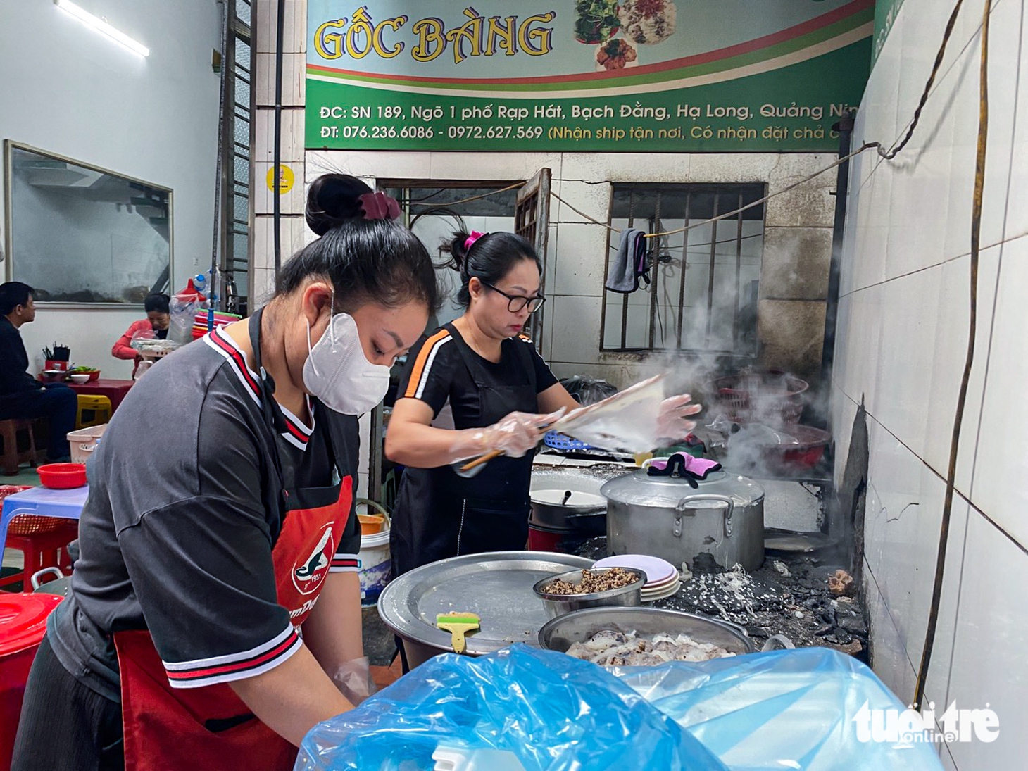 bánh cuốn chả mực - Ảnh 3.