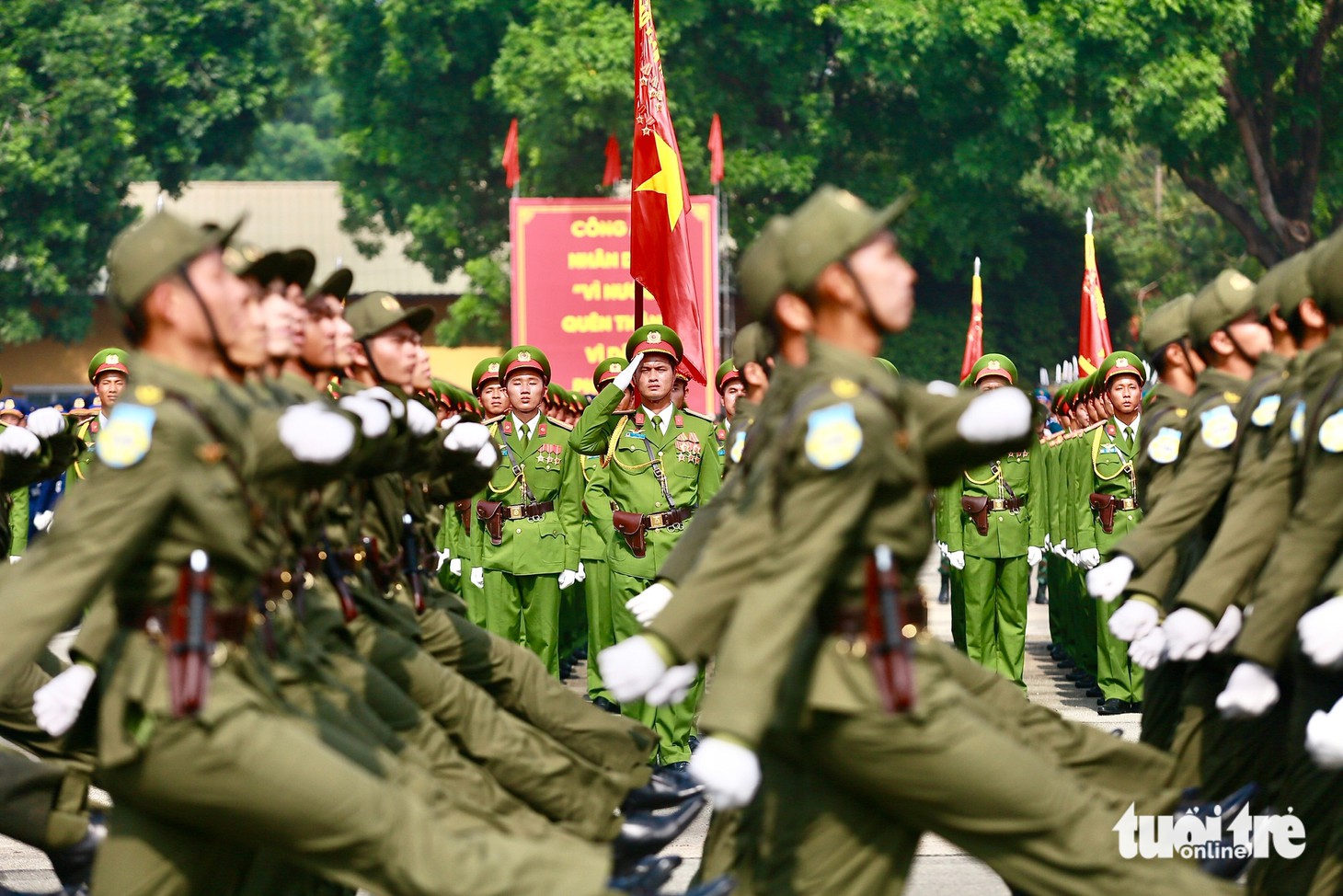 diễu binh - Ảnh 13.