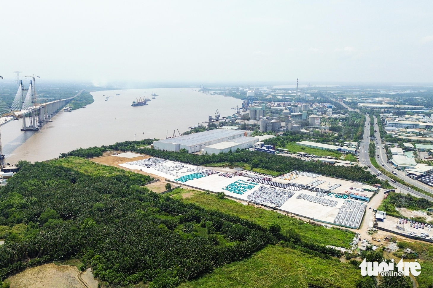 Diện mạo hơn 18km nhánh phía tây cao tốc Bến Lức - Long Thành thông xe kỹ thuật cuối tuần này - Ảnh 7.