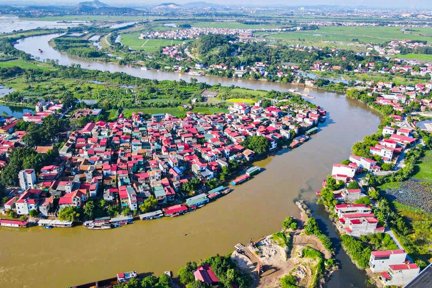 Ngắm các cây cầu nghìn tỉ nối Bắc Giang và Bắc Ninh trước ngày sáp nhập - Ảnh 12.