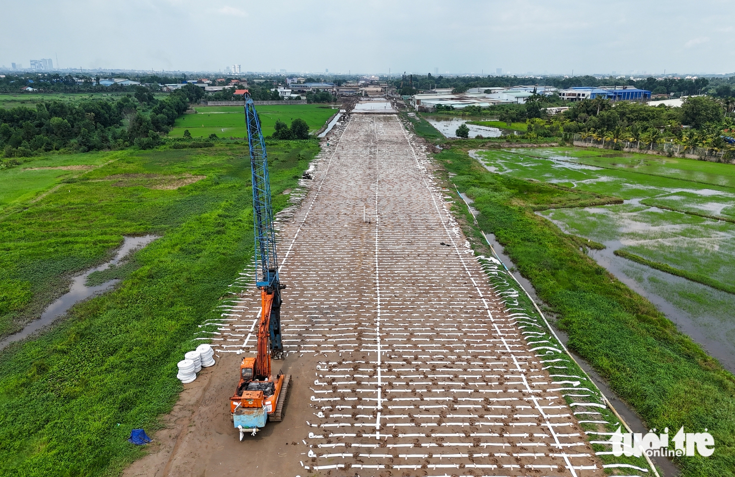 Vành đai 3 TP.HCM tăng tốc qua Long An, 'siêu' nút giao Mỹ Yên lộ diện - Ảnh 16.