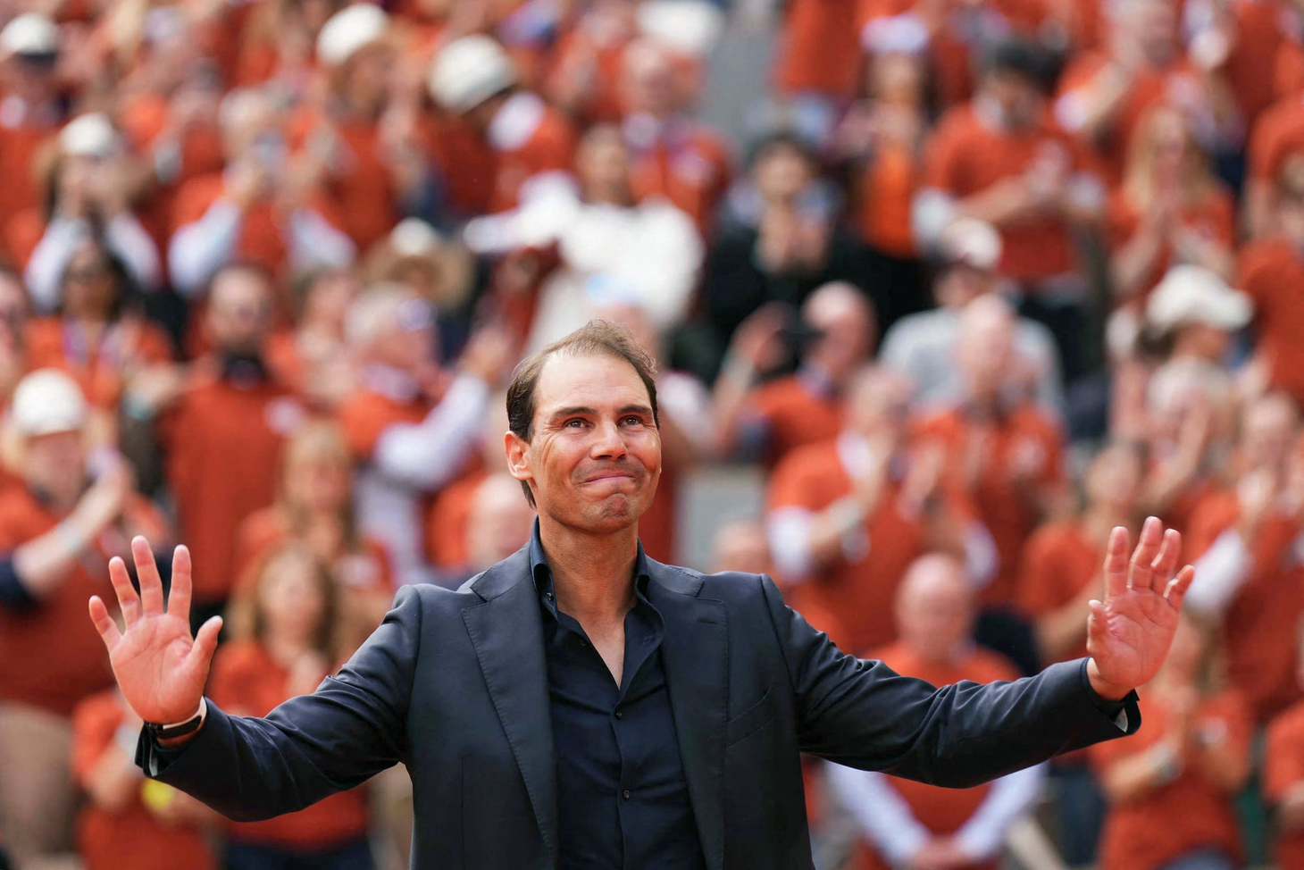 Big Four hội ngộ xúc động trong ngày Nadal chia tay Roland Garros - Ảnh 3.