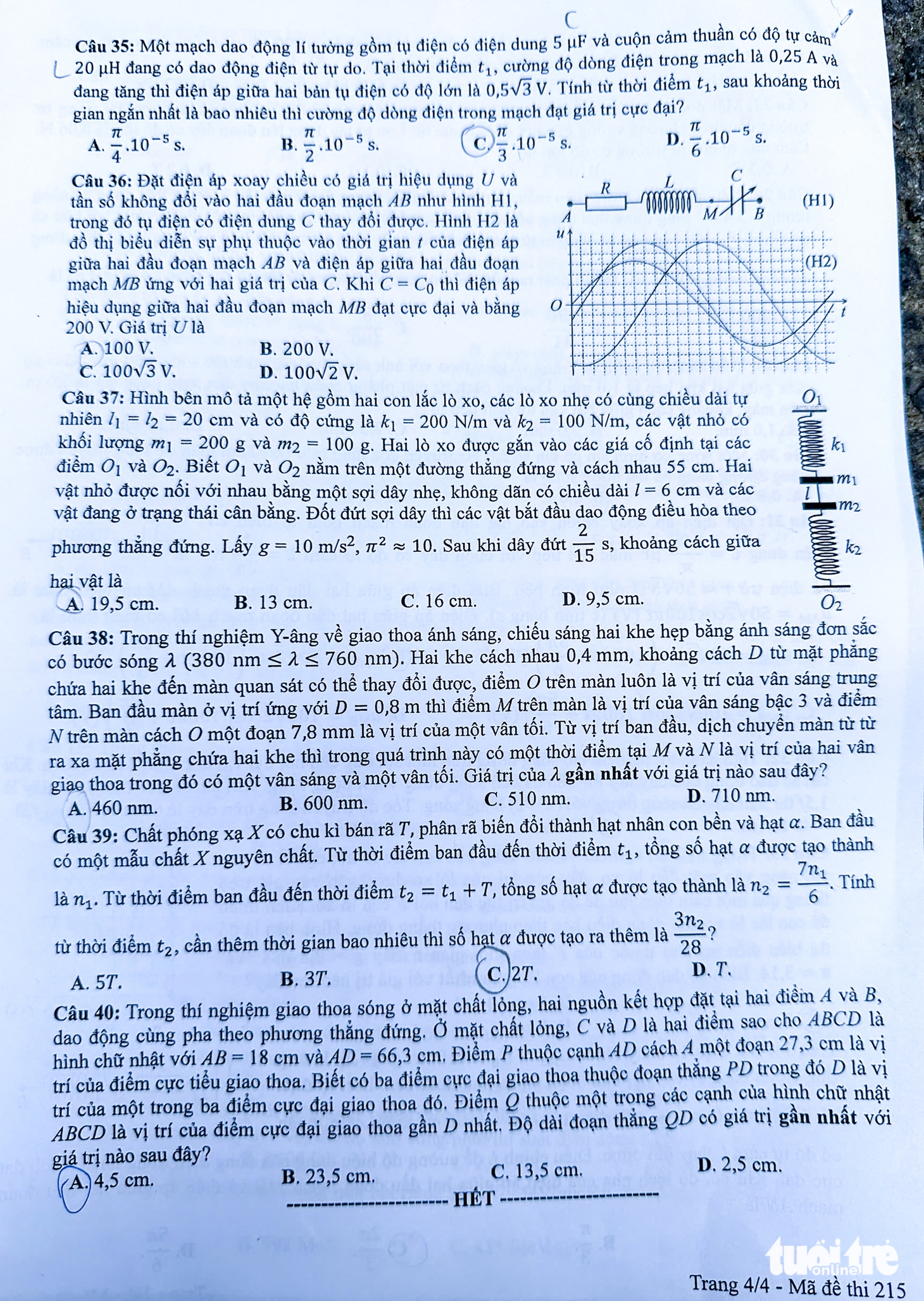 đề tổ hợp - Ảnh 14.