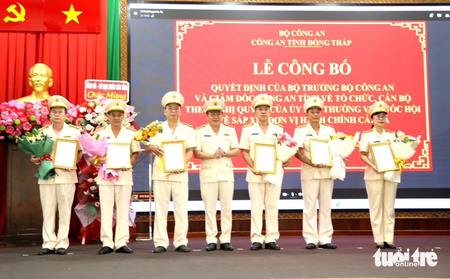 Công an tỉnh Lâm Đồng, Đồng Tháp công bố các quyết định về công tác cán bộ - Ảnh 9.