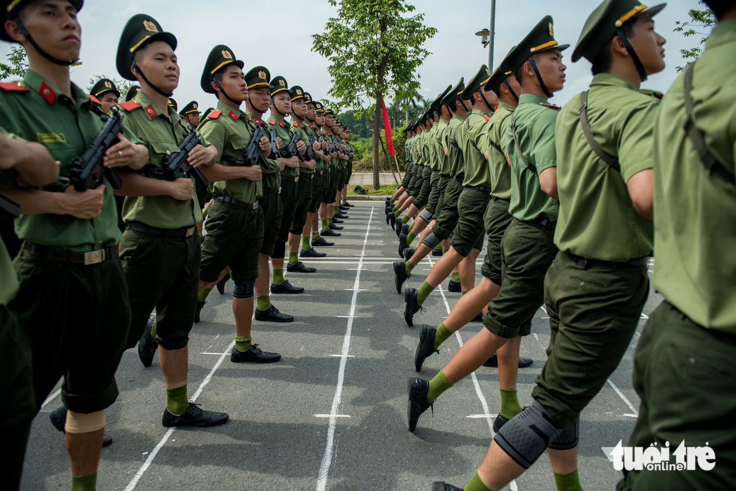 diễu binh - Ảnh 9.