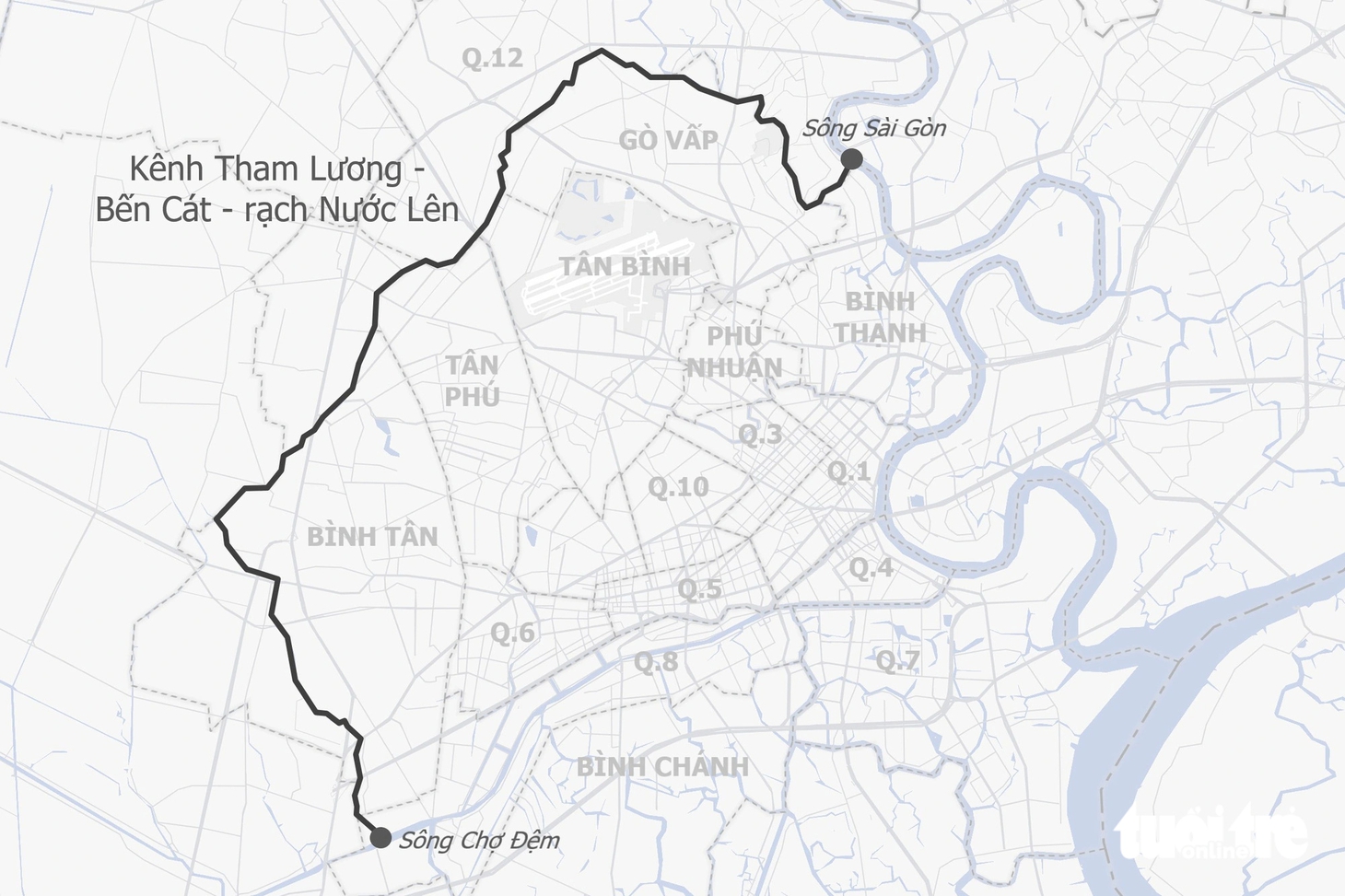 Dự án cải tạo kênh Tham Lương - Bến Cát - rạch Nước Lên chậm: Nơi thảm nhựa, nơi cây cỏ quá đầu - Ảnh 15.