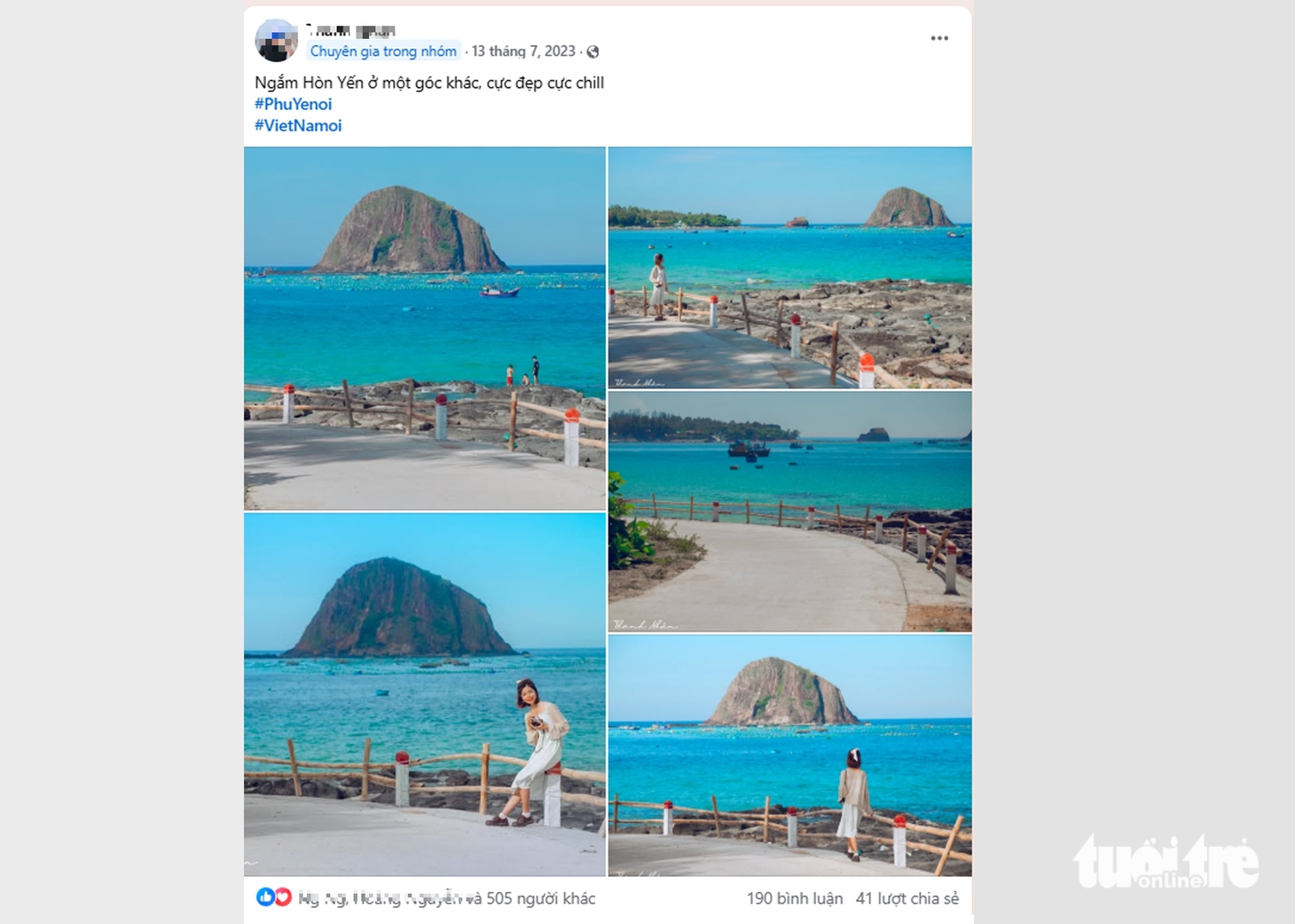 Bạn trẻ khắp nơi check-in con đường đẹp như mơ ở Hòn Yến - Ảnh 6.