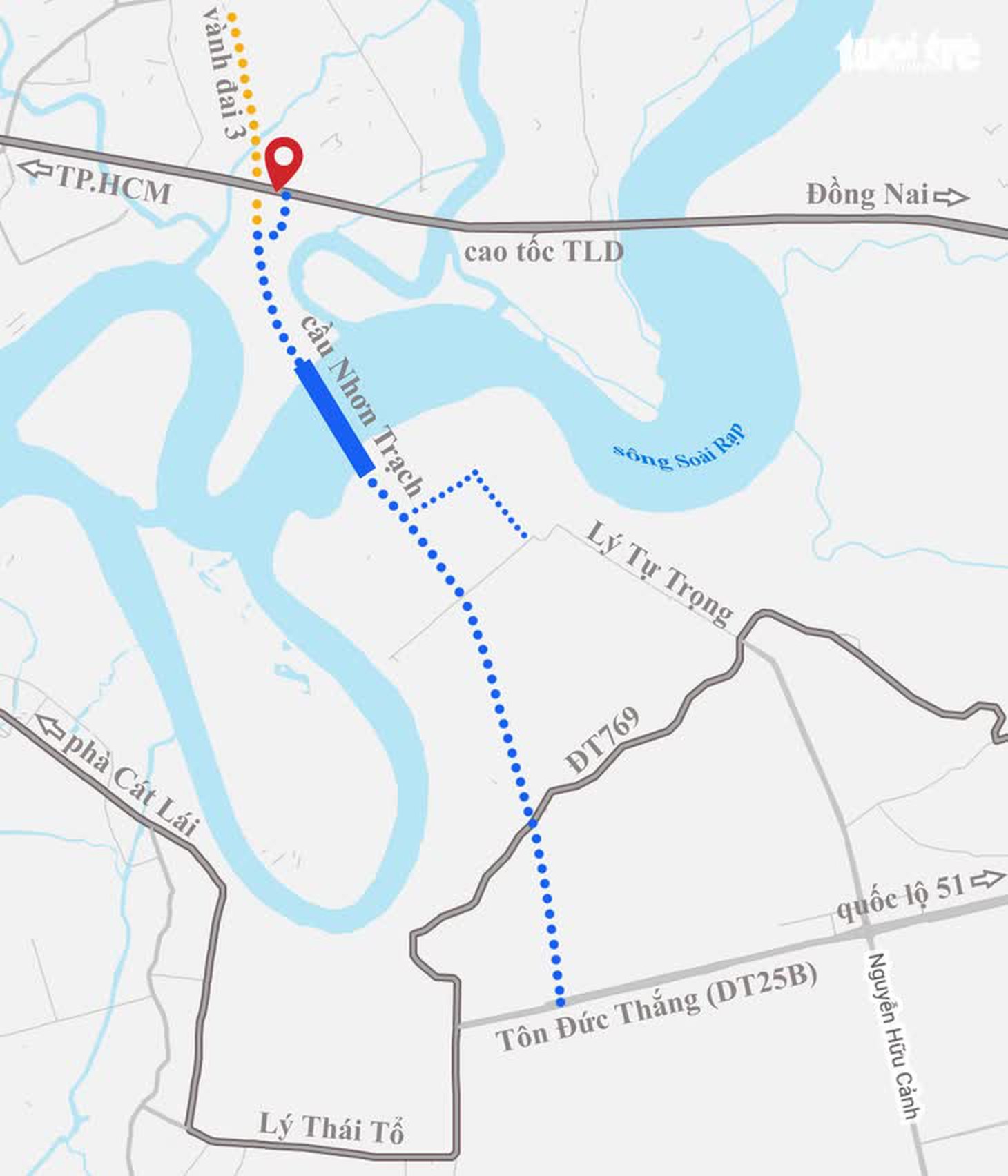 cầu Nhơn Trạch - Ảnh 1.