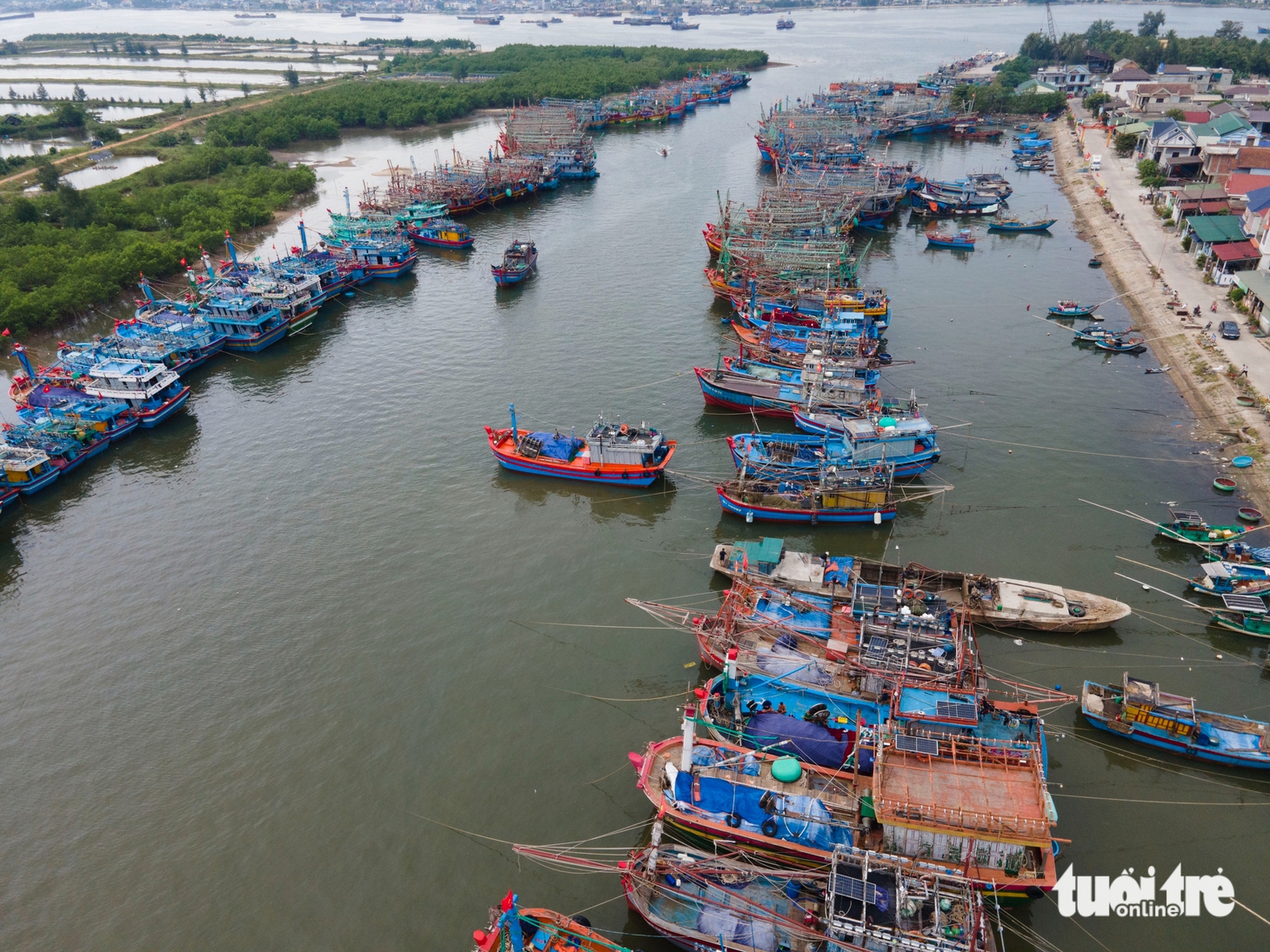 Người dân sẵn sàng đón bão, bí thư Quảng Trị yêu cầu chủ động các phương án - Ảnh 4.