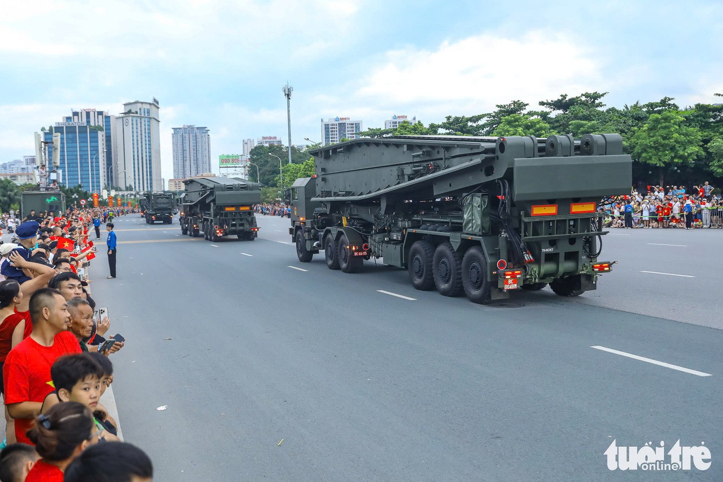 Dàn khí tài xe tăng, tên lửa và 40.000 người tổng hợp luyện lần 2 tại quảng trường Ba Đình - Ảnh 48.
