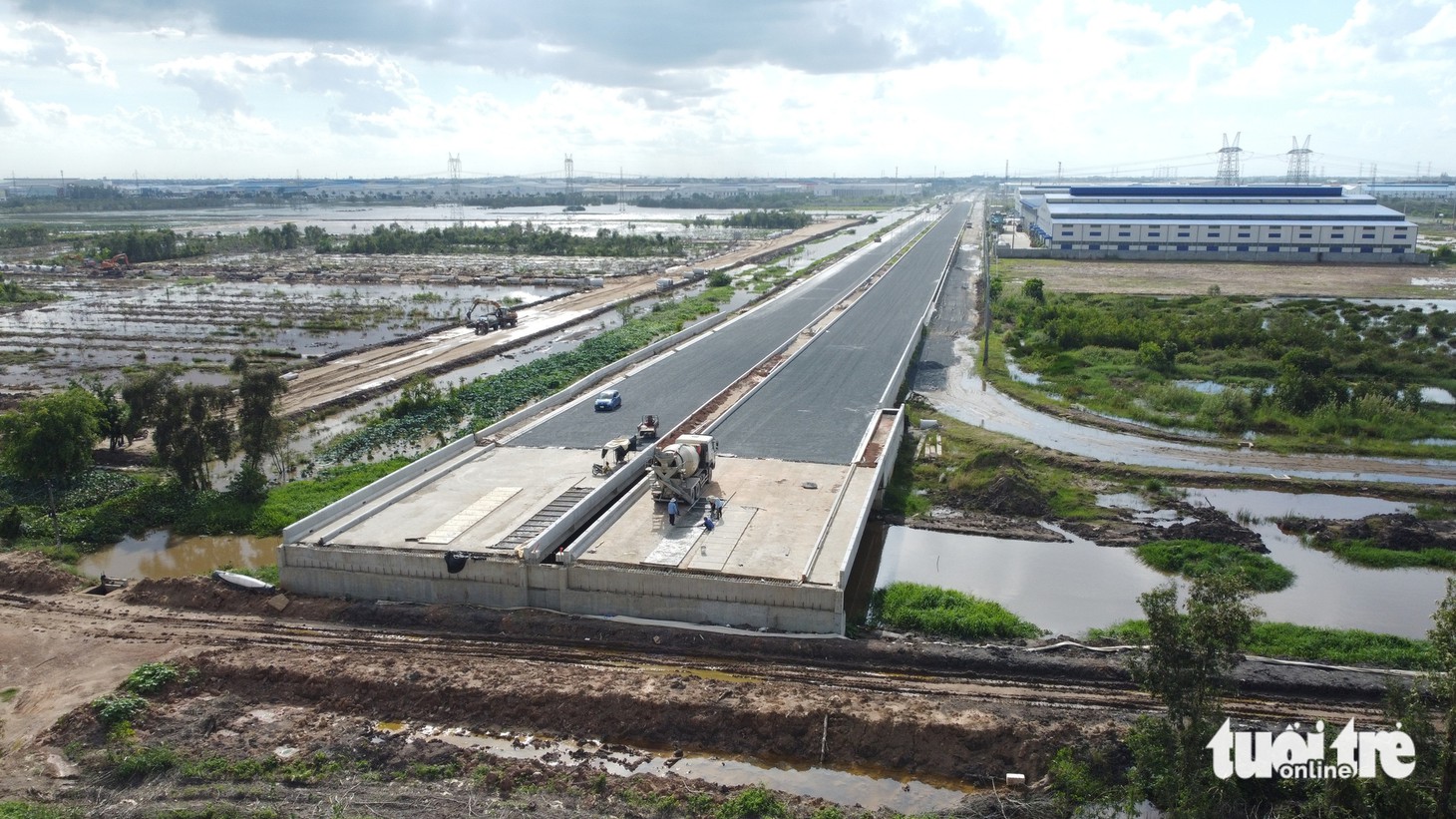 Toàn cảnh đường ngàn tỉ của Tây Ninh sắp thông xe, chờ kết nối đường mở mới Tây Bắc TP.HCM - Ảnh 10.