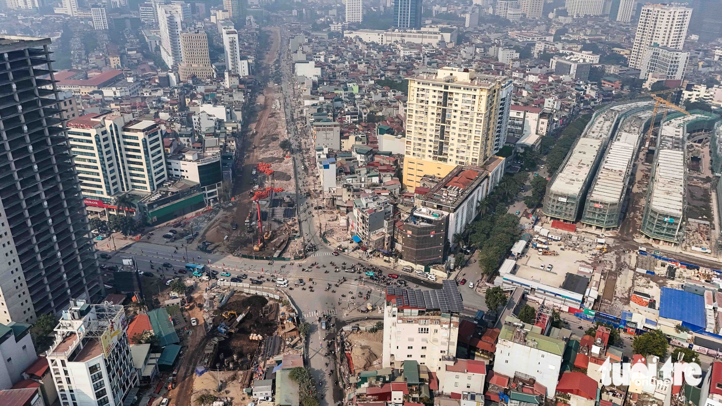 Đường vành đai 1 chính thức thông tuyến kỹ thuật - Ảnh 5.