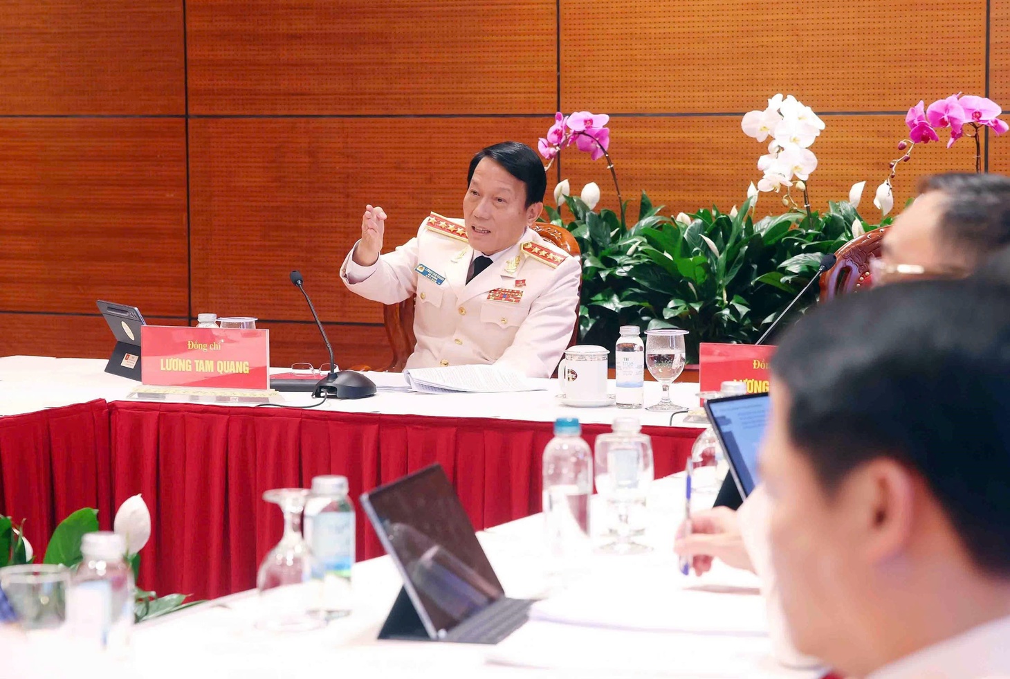 Đại hội XIV của Đảng: Đại biểu thảo luận các văn kiện Đại hội tại đoàn - Ảnh 7.
