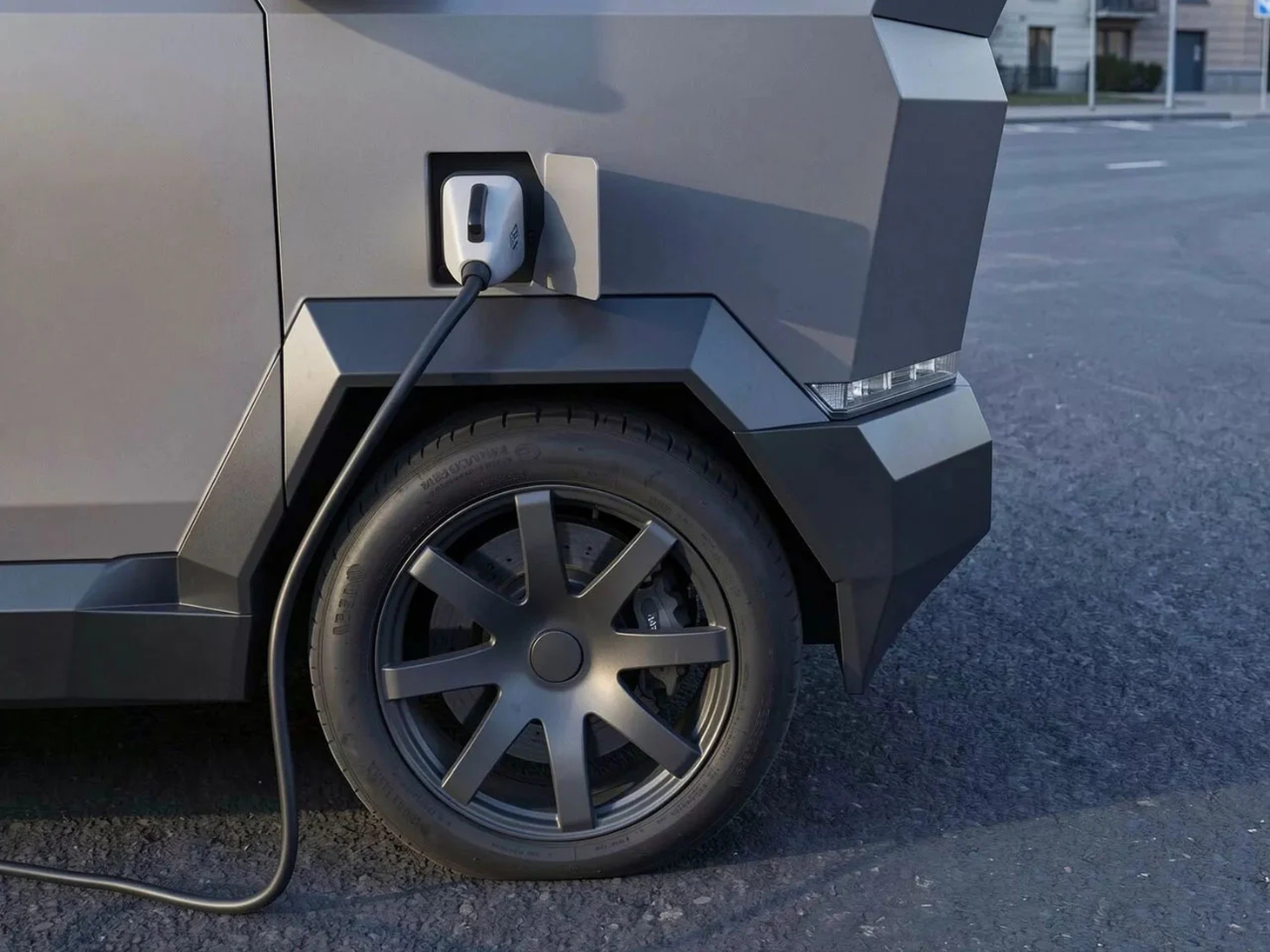 Xe điện Nga 'nhái' Tesla Cybertruck: Chạy 400km/sạc, cửa cuốn, bảo hành thân vỏ 100 năm - Ảnh 7.