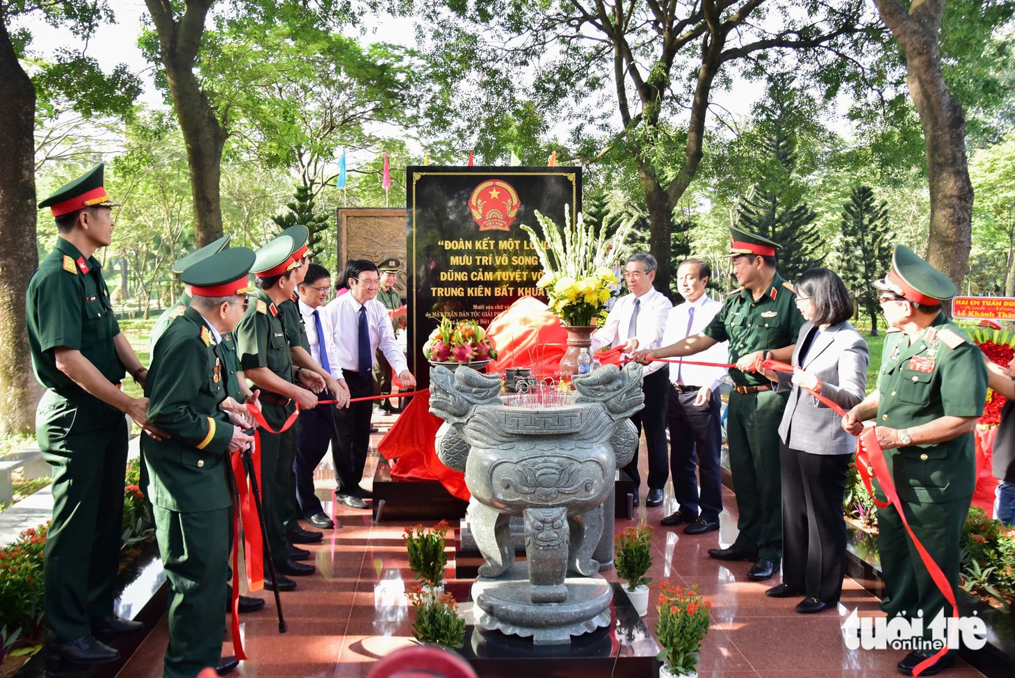 Xúc động ‘ngôi nhà chung’ cho anh linh chiến sĩ Biệt động Sài Gòn - Gia Định - Ảnh 5.