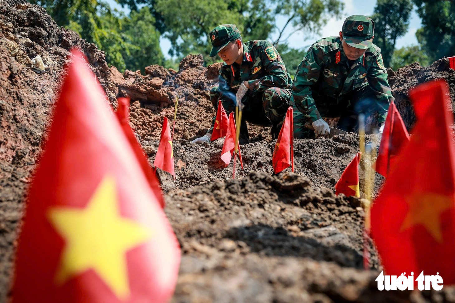 Nỗ lực chạy đua với nắng mưa, hơn 700 liệt sĩ đã được tìm thấy tại công viên Lê Thị Riêng sau hơn 3 tháng - Ảnh 10.