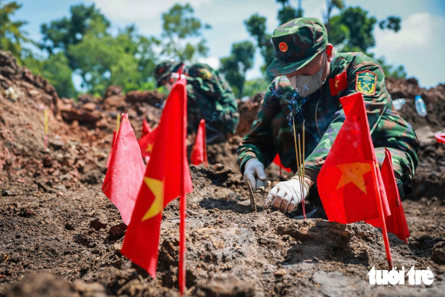 Nỗ lực chạy đua với nắng mưa, hơn 700 liệt sĩ đã được tìm thấy tại công viên Lê Thị Riêng sau hơn 3 tháng - Ảnh 11.