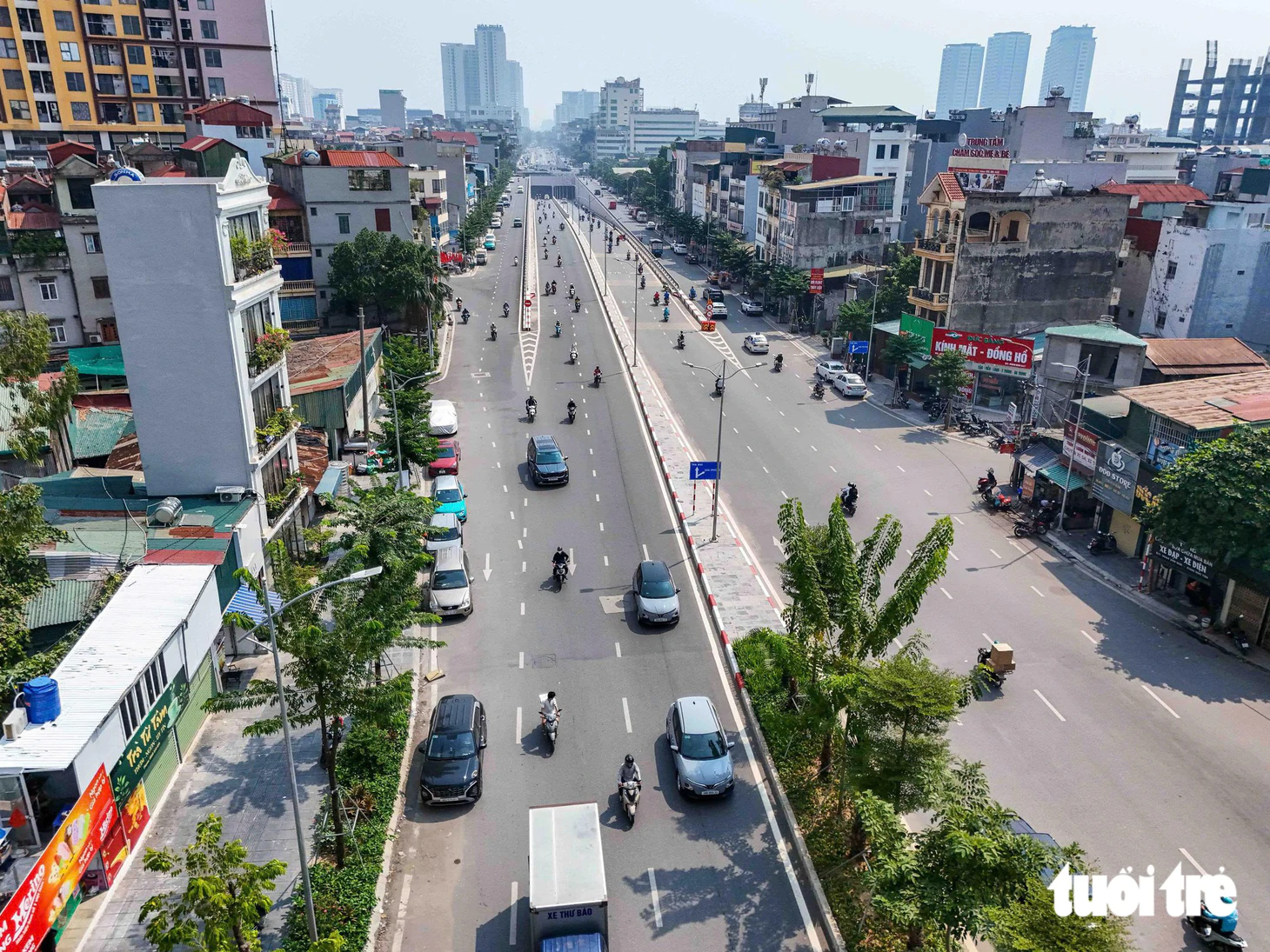 Hiện trạng đường vành đai 2,5 Hà Nội vừa thông xe kỹ thuật - Ảnh 8.