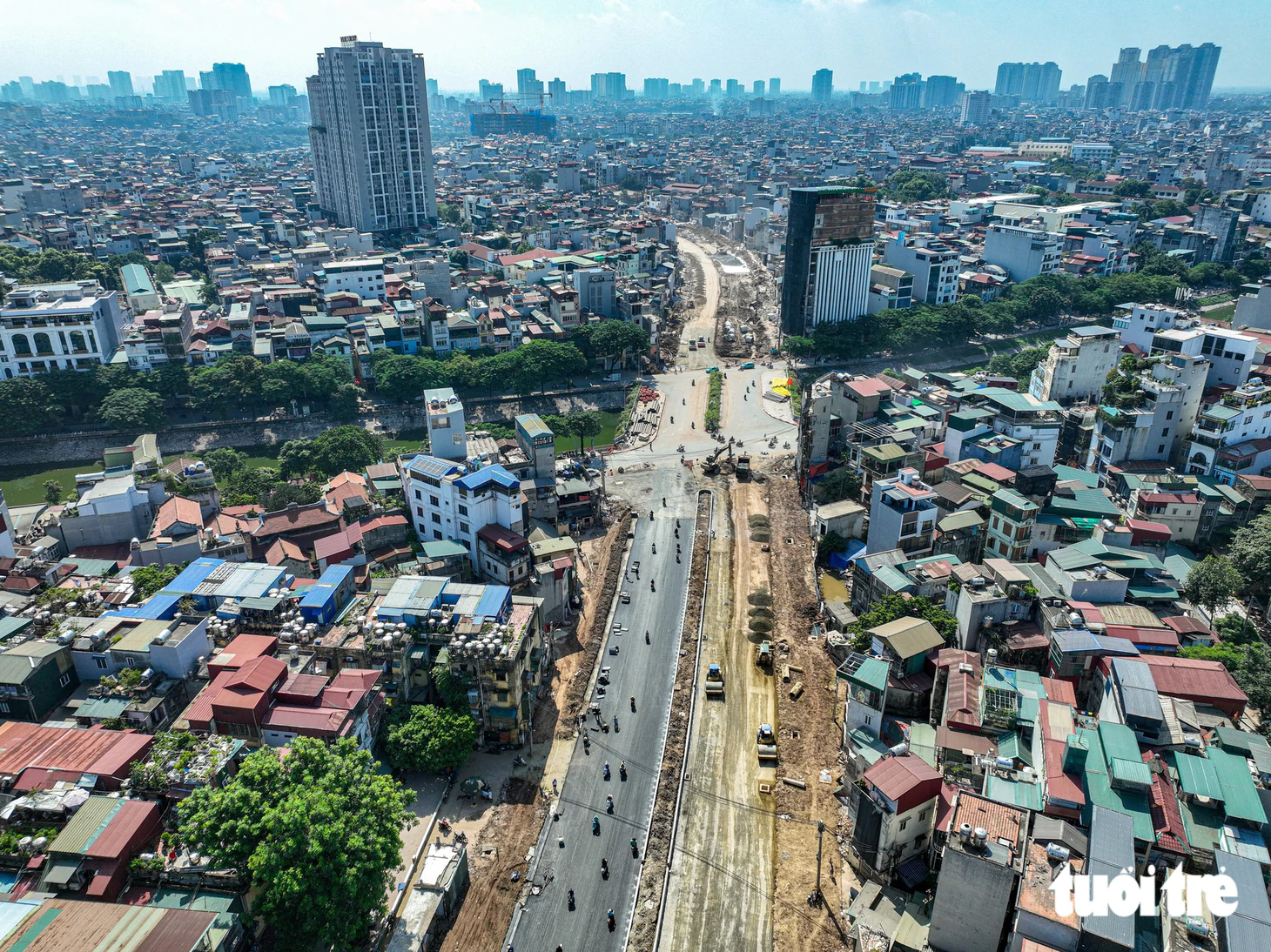 Hiện trạng đường vành đai 2,5 Hà Nội vừa thông xe kỹ thuật - Ảnh 14.