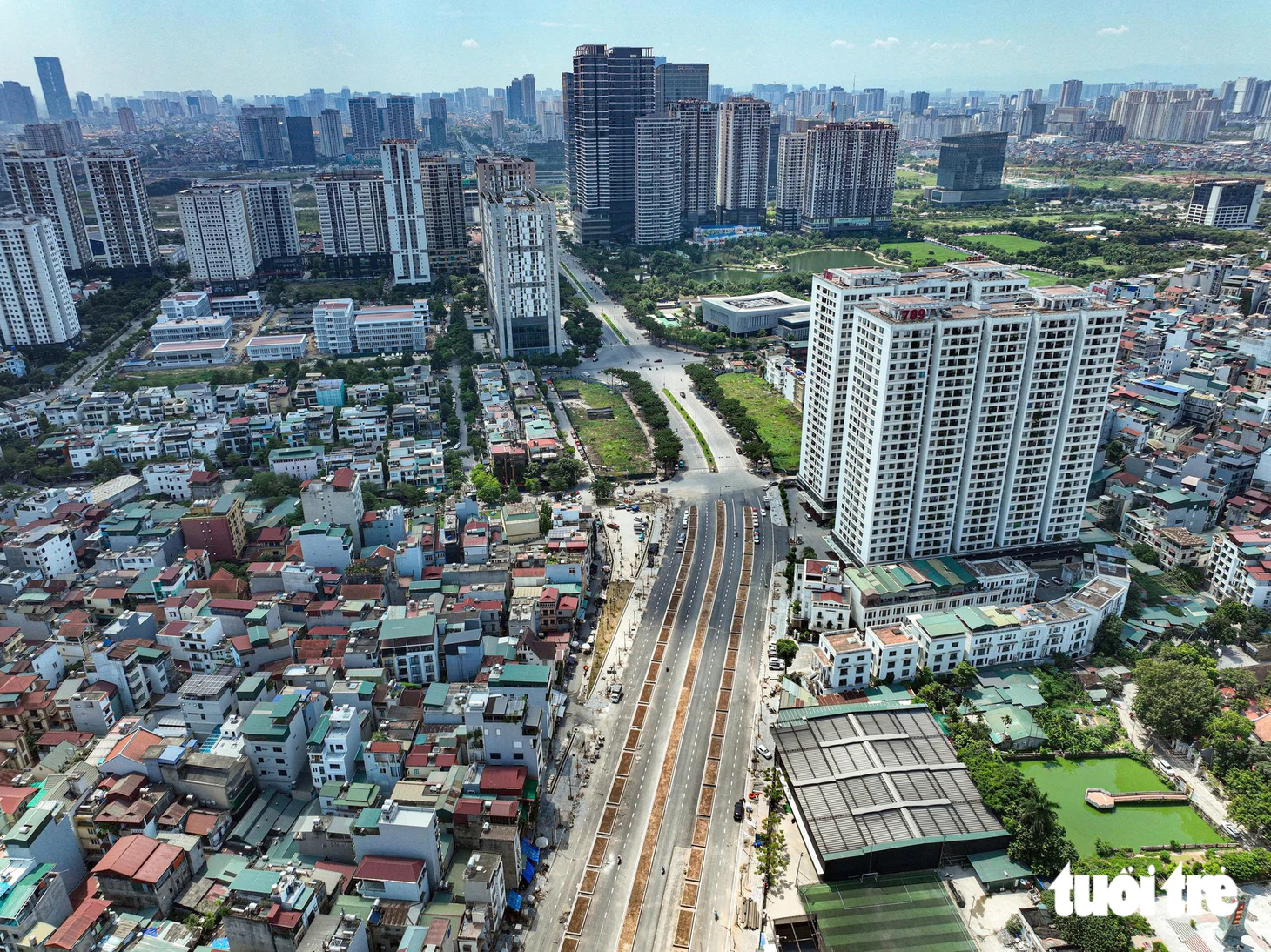 Hiện trạng đường vành đai 2,5 Hà Nội vừa thông xe kỹ thuật - Ảnh 15.