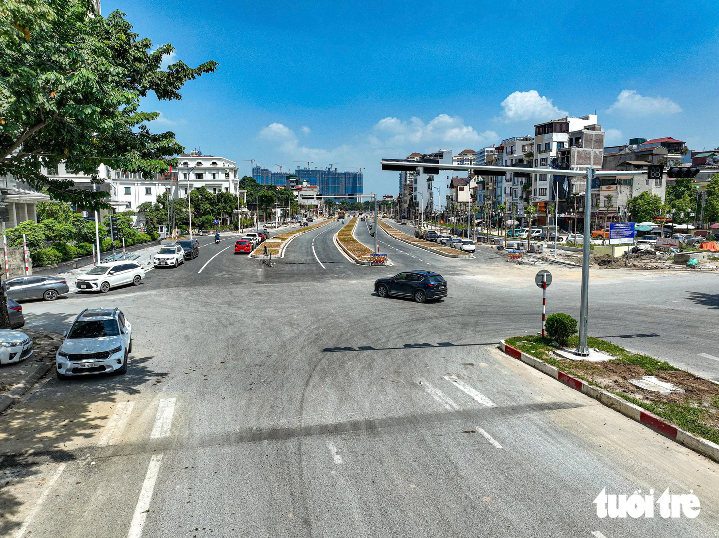 Hiện trạng đường vành đai 2,5 Hà Nội vừa thông xe kỹ thuật - Ảnh 17.