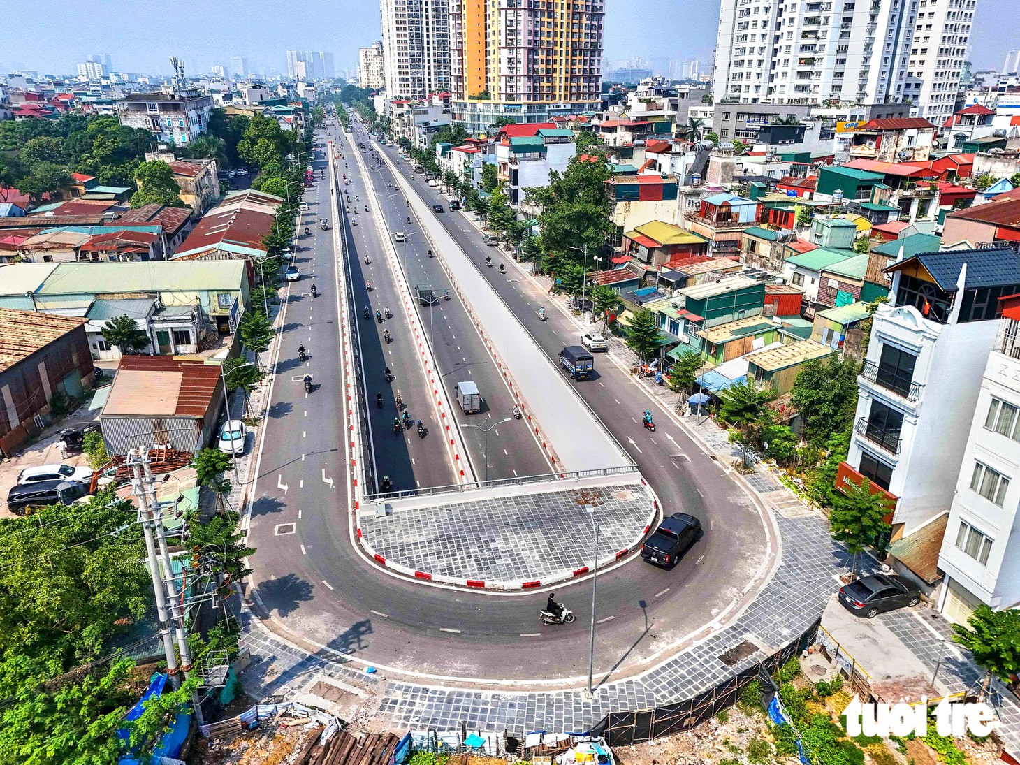 Hiện trạng đường vành đai 2,5 Hà Nội vừa thông xe kỹ thuật - Ảnh 3.