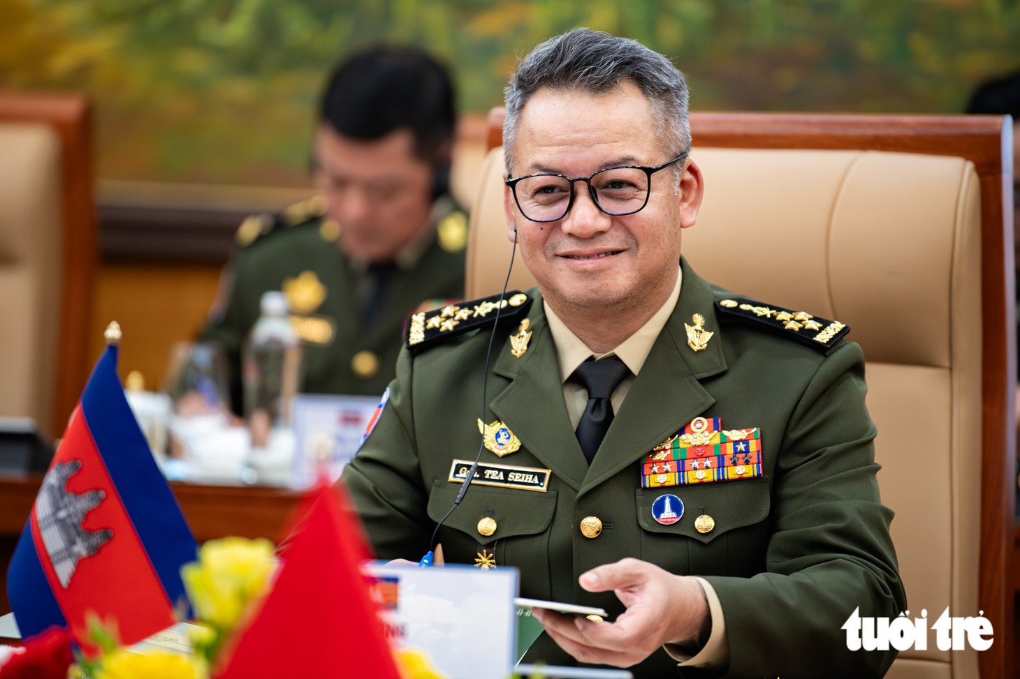 Đại tướng Phan Văn Giang ký Kế hoạch hợp tác Quốc phòng Việt Nam - Campuchia năm 2027 - Ảnh 4.