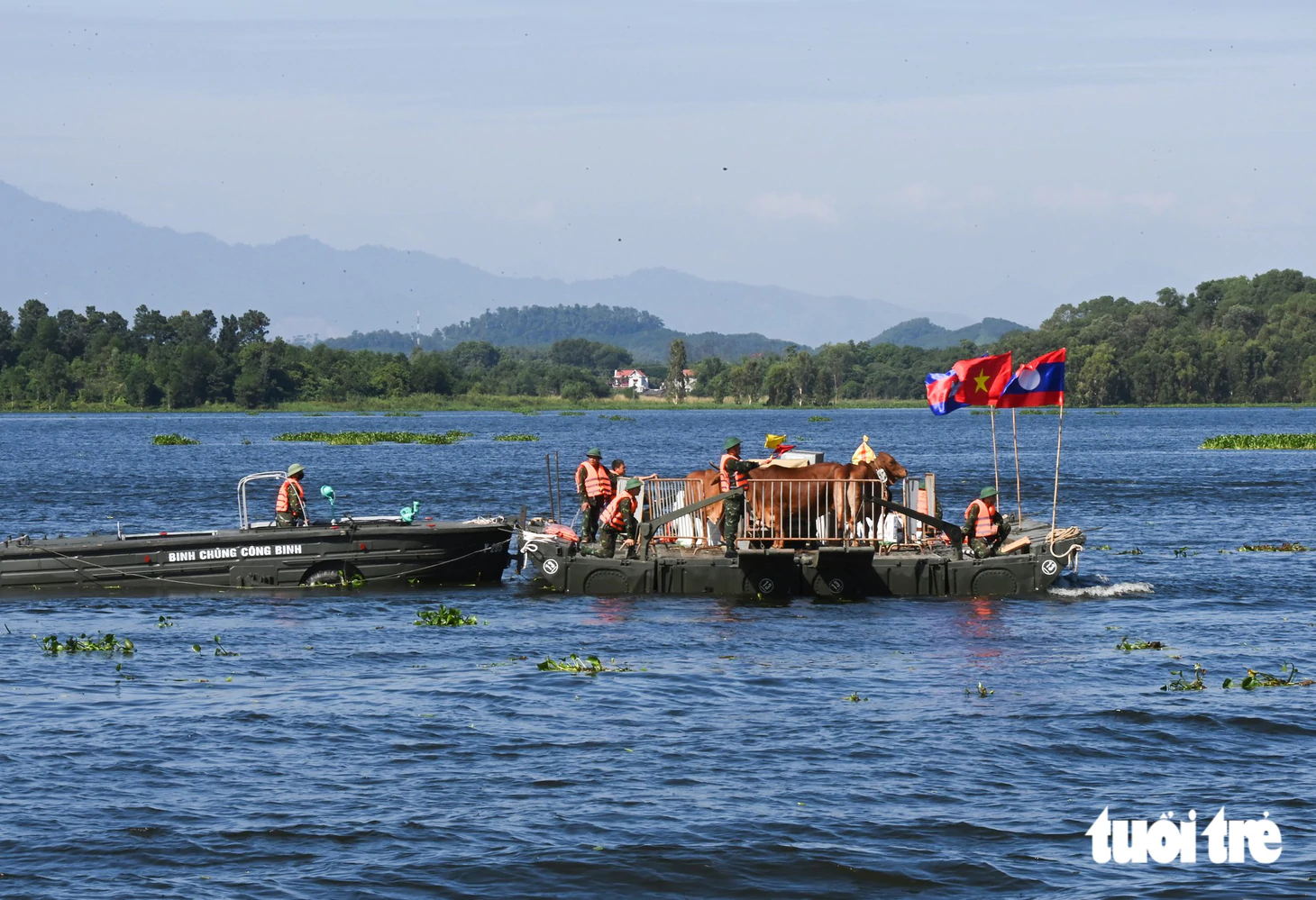 Diễn tập ứng phó siêu bão giữa Việt Nam - Lào - Campuchia năm 2026 - Ảnh 10.
