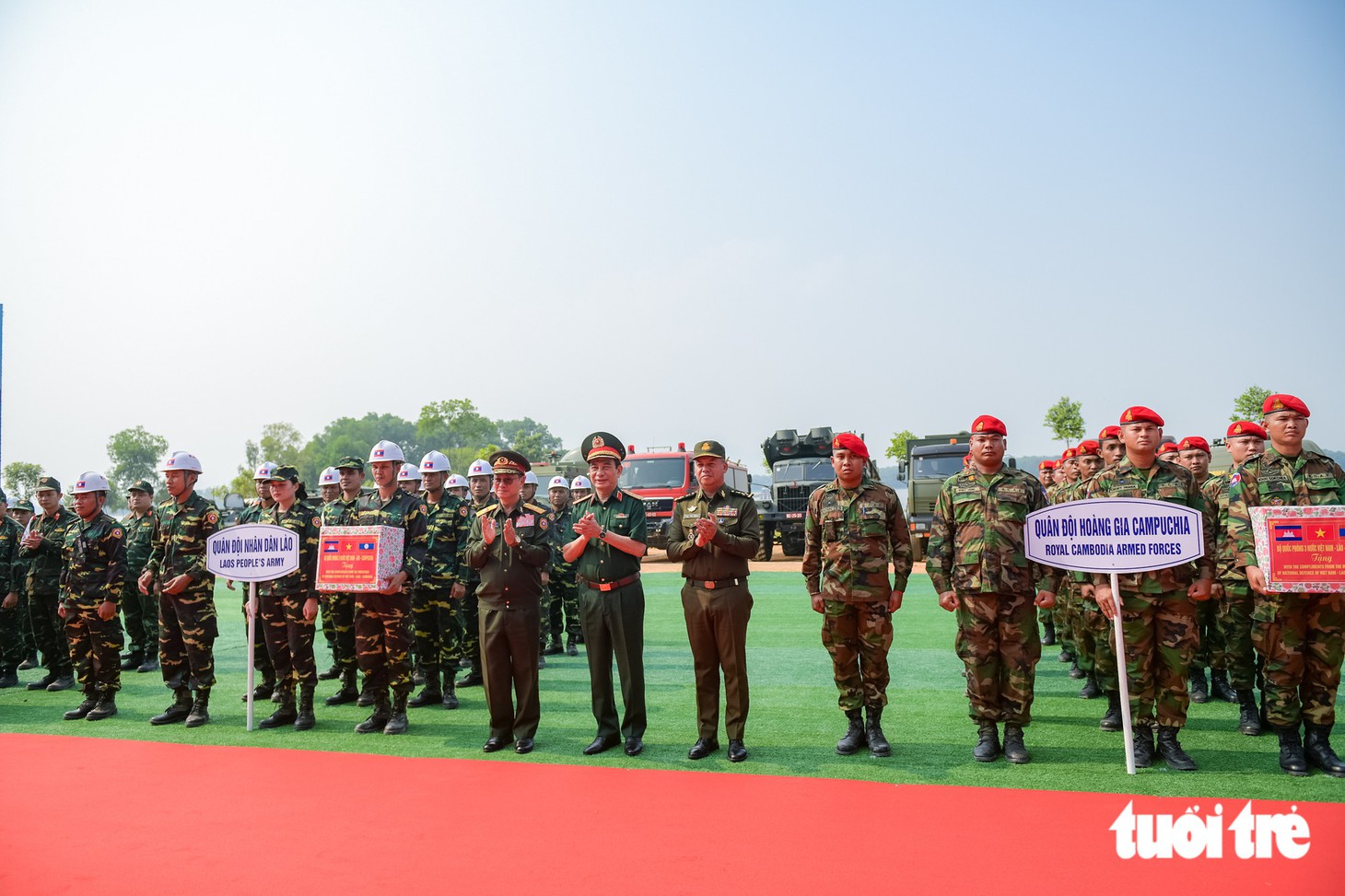 Diễn tập ứng phó siêu bão giữa Việt Nam - Lào - Campuchia năm 2026 - Ảnh 11.