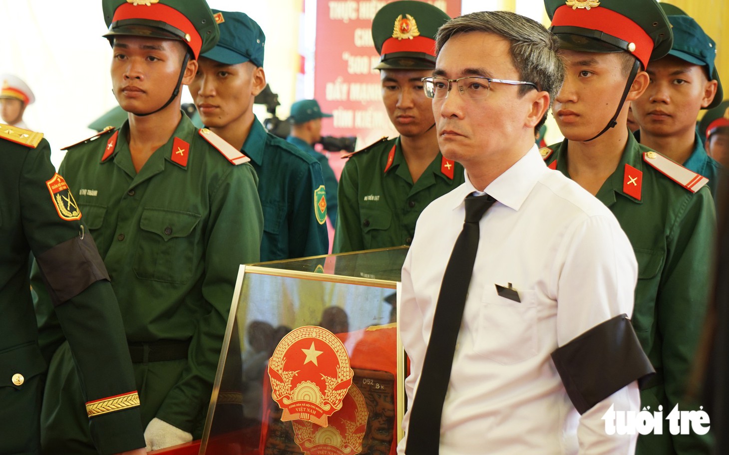 Hải Phòng truy điệu, an táng 56 hài cốt liệt sĩ và đồng bào tử nạn thời chống Pháp - Ảnh 9.