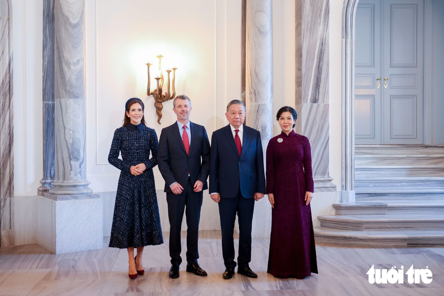 Tổng Bí thư, Chủ tịch nước Tô Lâm nhận huân chương cao quý nhất của Đan Mạch - Ảnh 15.