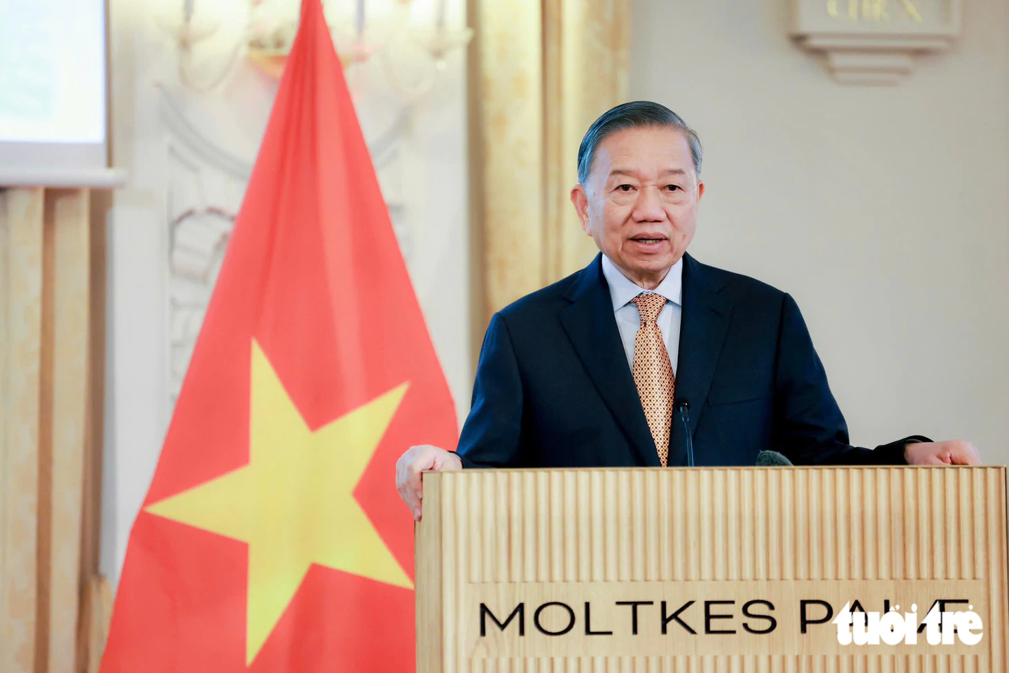Tổng Bí thư, Chủ tịch nước Tô Lâm gặp kiều bào 3 nước châu Âu tại Đan Mạch - Ảnh 4.