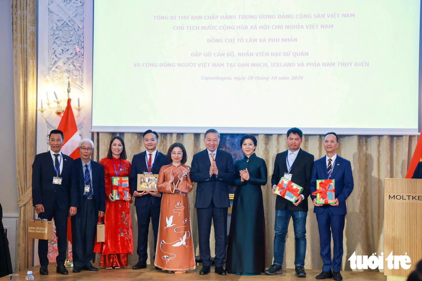 Tổng Bí thư, Chủ tịch nước Tô Lâm gặp kiều bào 3 nước châu Âu tại Đan Mạch - Ảnh 12.