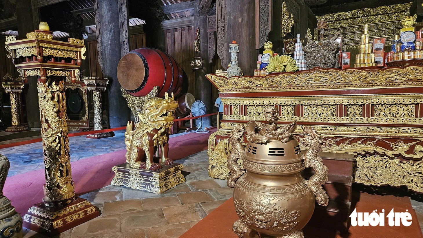 Về Di tích quốc gia đặc biệt Lam Kinh, du khách nhớ tham quan Chính điện - Ảnh 2.