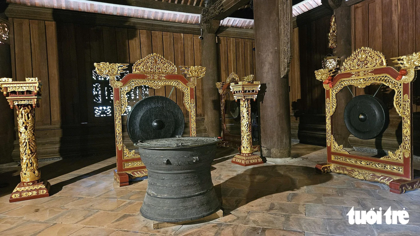 Về Di tích quốc gia đặc biệt Lam Kinh, du khách nhớ tham quan Chính điện - Ảnh 6.