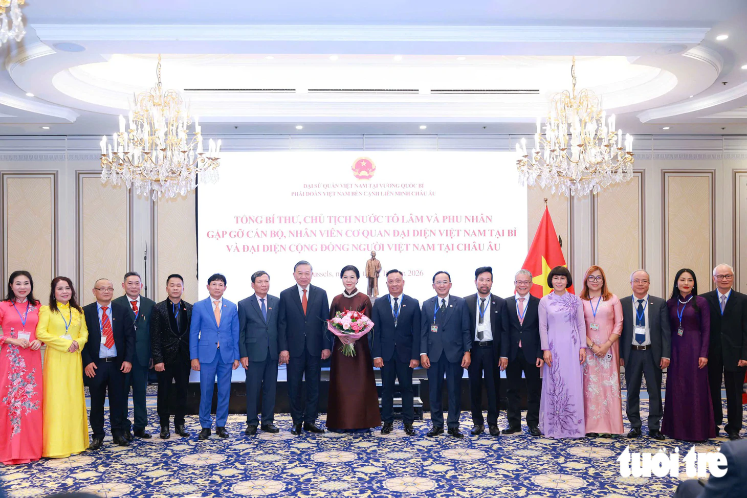 Tổng Bí thư, Chủ tịch nước Tô Lâm gặp đại diện 1,5 triệu kiều bào châu Âu - Ảnh 10.