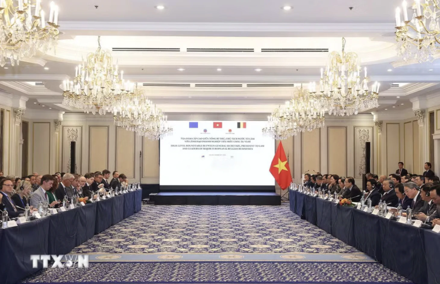 Tổng Bí thư, Chủ tịch nước Tô Lâm: Hợp tác kinh tế với châu Âu không chỉ mở rộng mà phải nâng chất - Ảnh 4.