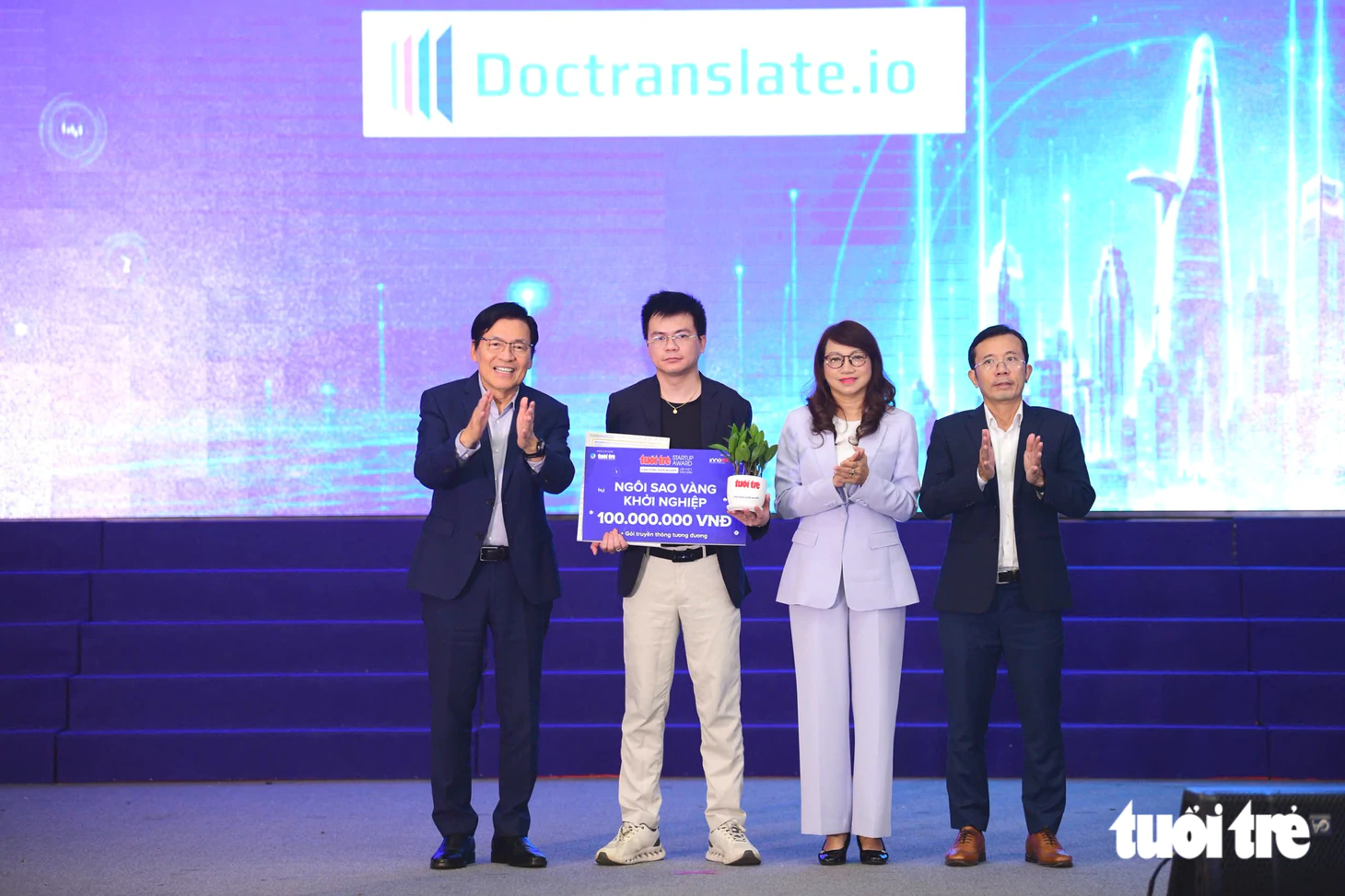 Tuổi Trẻ Startup Award 2026: Doctranslate.io là Ngôi sao vàng khởi nghiệp - Ảnh 1.