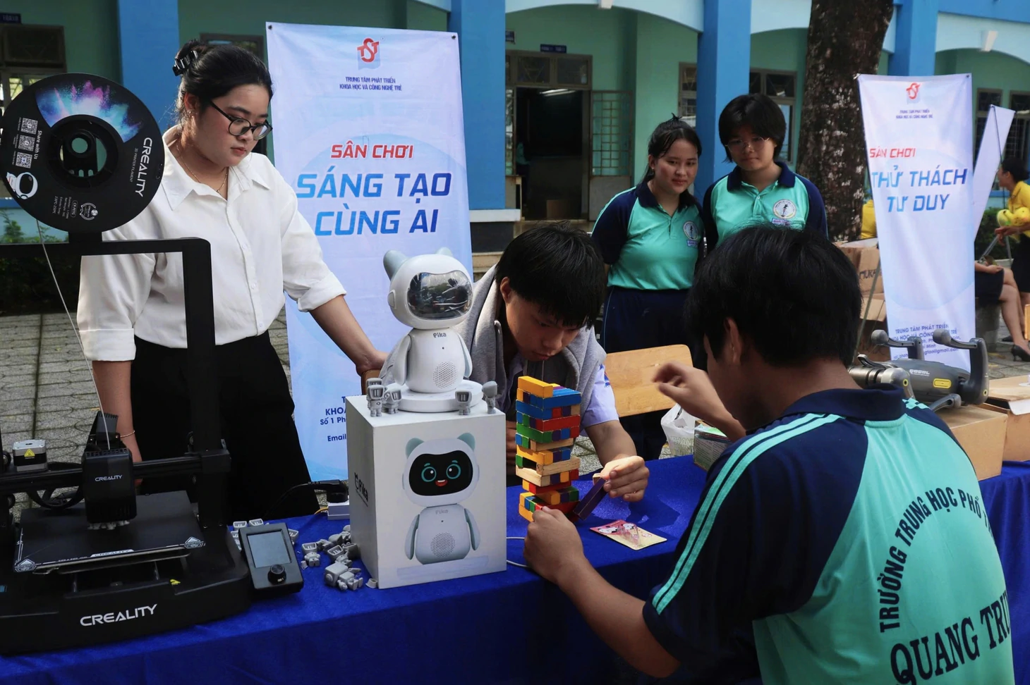 Thái Mỹ ra mắt mô hình học sinh hướng dẫn phụ huynh sử dụng kỹ năng số - Ảnh 5.