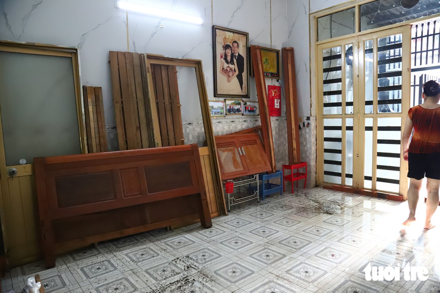 Xã Tân Vĩnh Lộc phản hồi về việc nước ngập cả tuần ở nhiều hẻm đường Công Nghệ Mới - Ảnh 12.