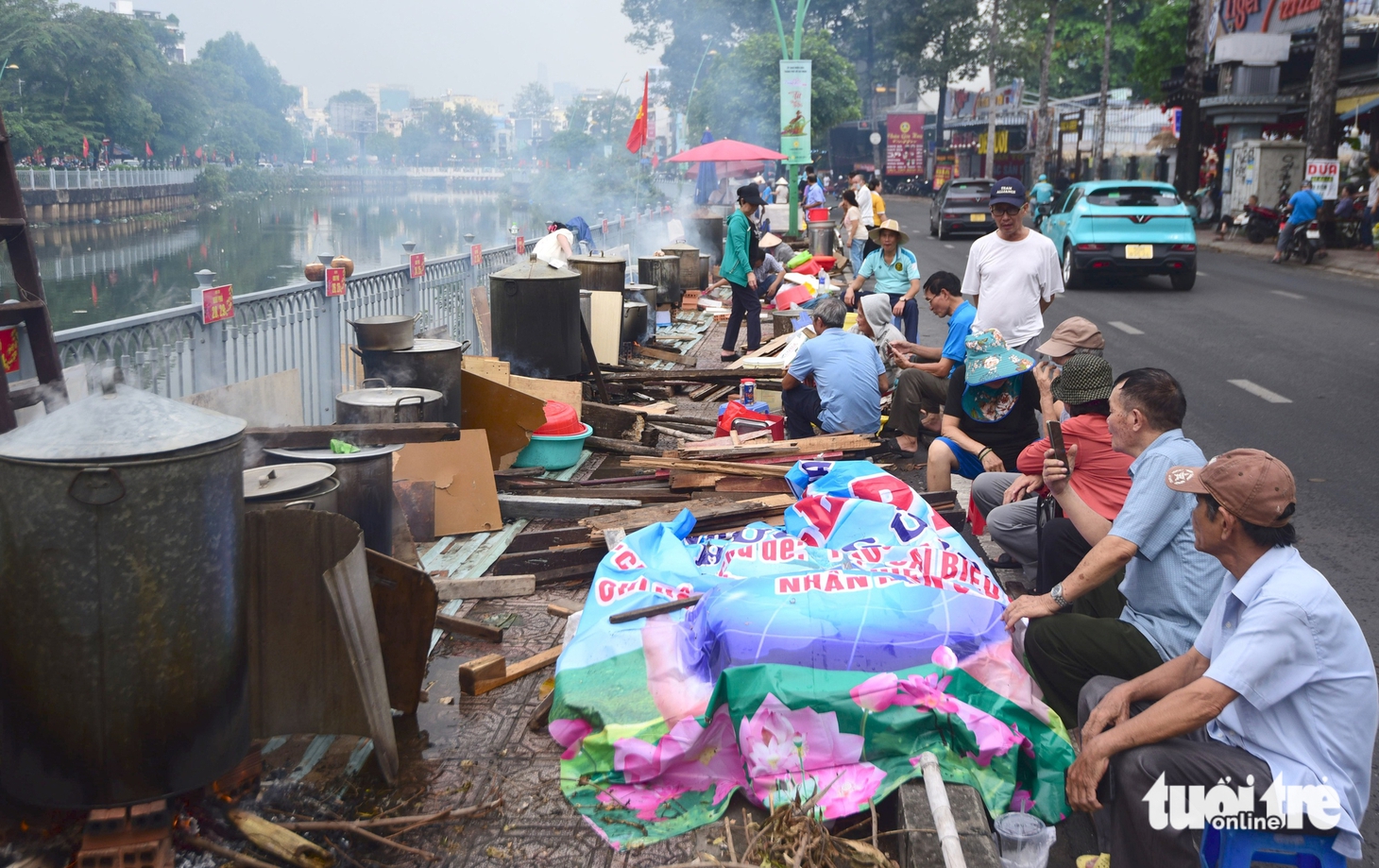 bánh chưng, bánh tét - Ảnh 3.