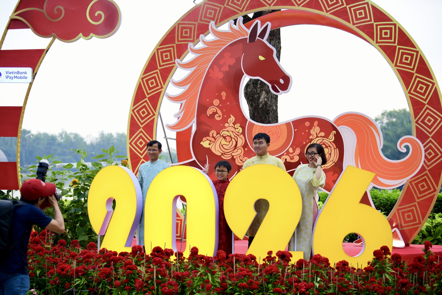 Hội hoa xuân Phú Mỹ Hưng - Ảnh 3.