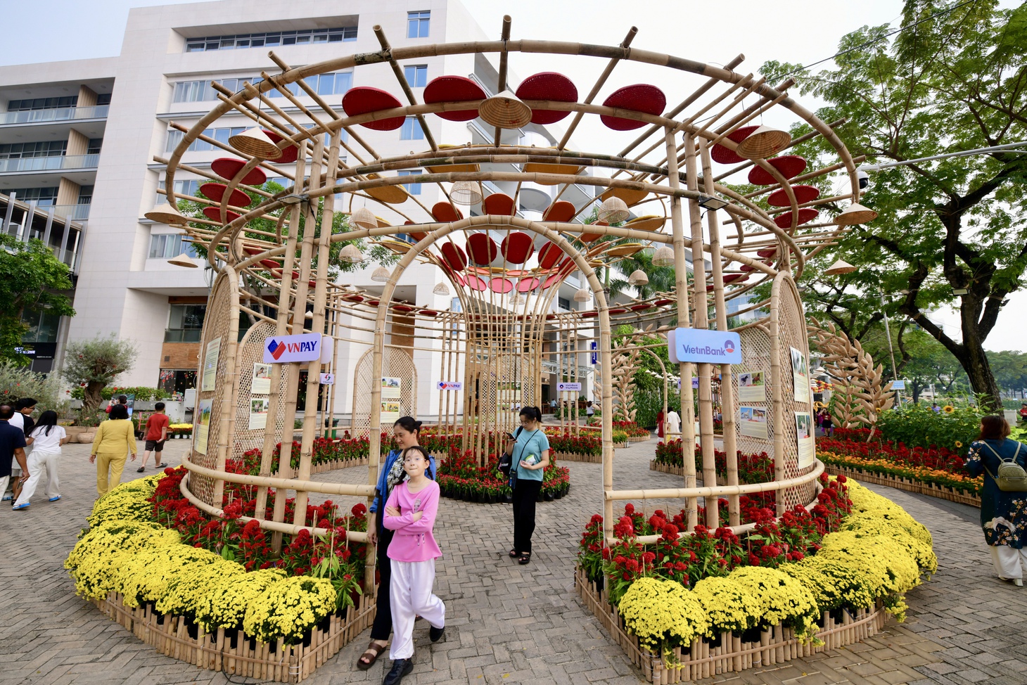 Hội hoa xuân Phú Mỹ Hưng - Ảnh 11.