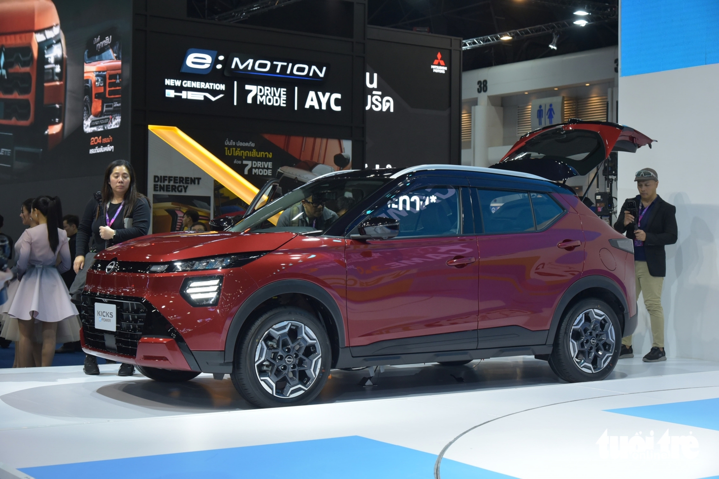 Nissan Kicks 2026 ra mắt: Màn lớn hơn, ADAS, chạy điện nhưng không cần vào trạm sạc - Ảnh 21.