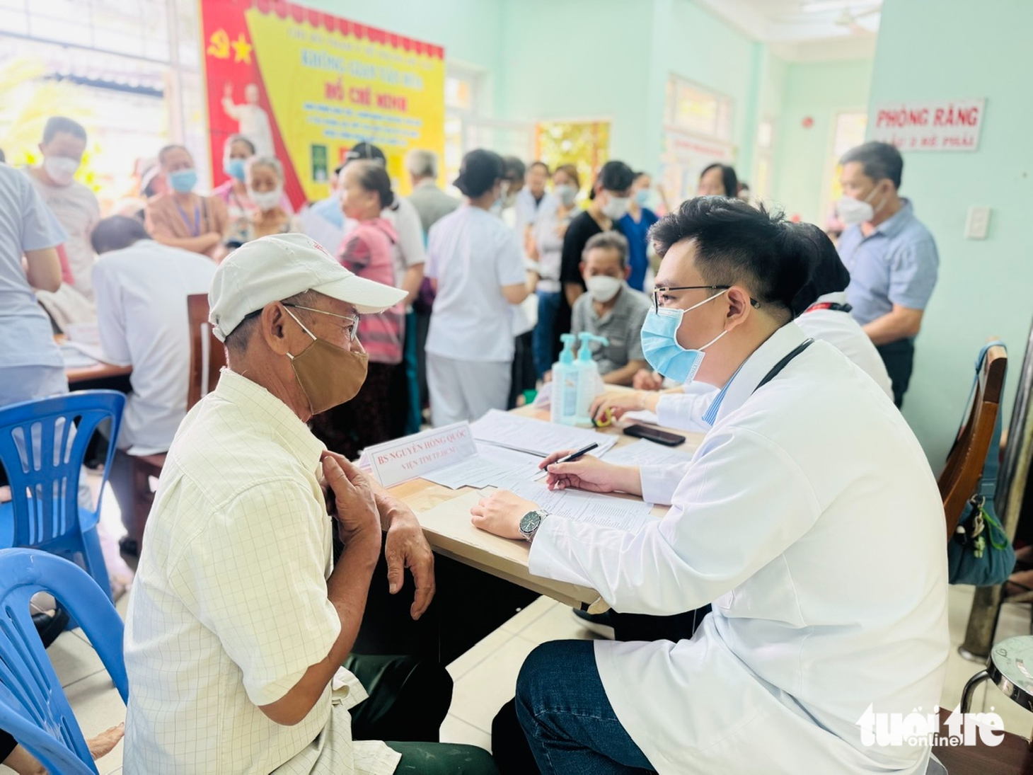khám sức khỏe - Ảnh 1.